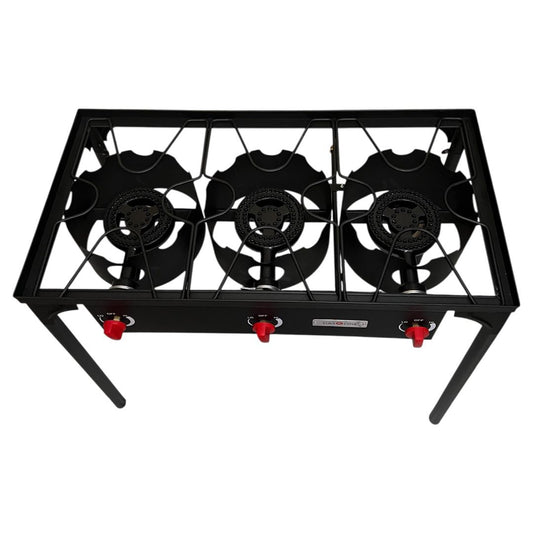 Estufón de Triple Quemador de Alta Presión