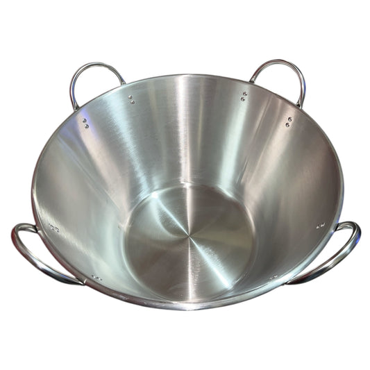 Cazo de Acero Inoxidable de 130 Litros de Capacidad