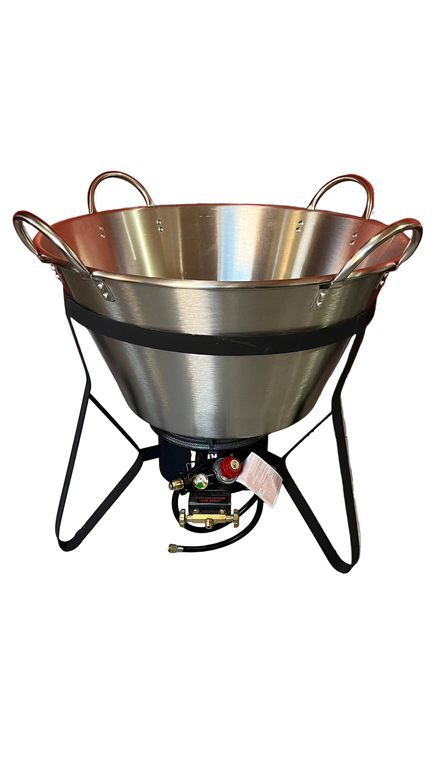 Kit Cazo 130 litros, base y quemador de alta presión , dos regalos