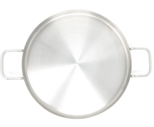 Disco plano de acero inoxidable