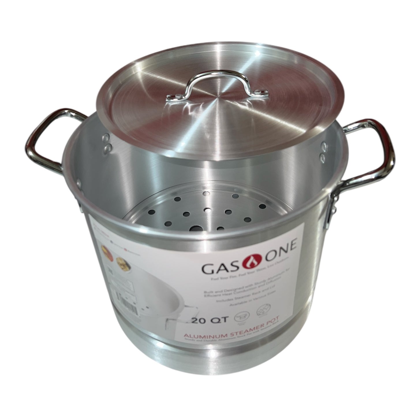 Olla de 20 litros de aluminio