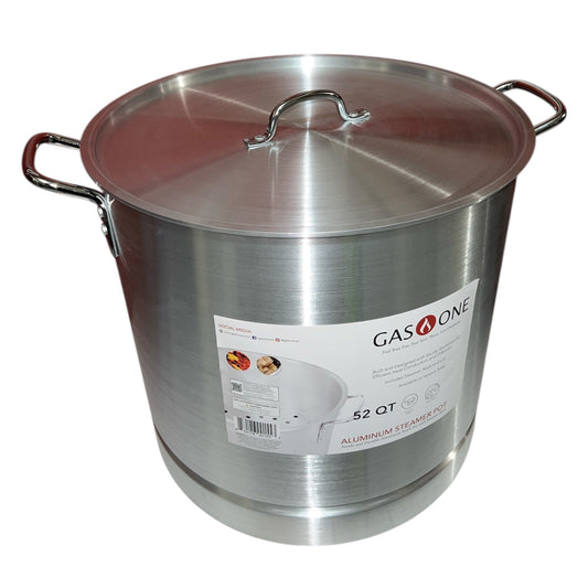 Olla de aluminio de 52 QT