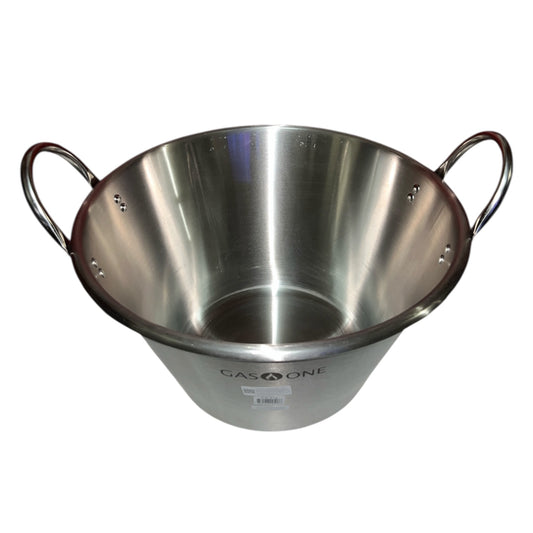 Cazo de Acero Inoxidable 40 L de Capacidad