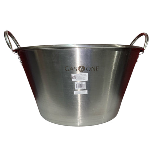 Cazo de Acero Inoxidable 65 Litros de Capacidad