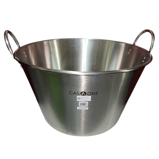 Cazo de Acero Inoxidable 110 Litros de Capacidad
