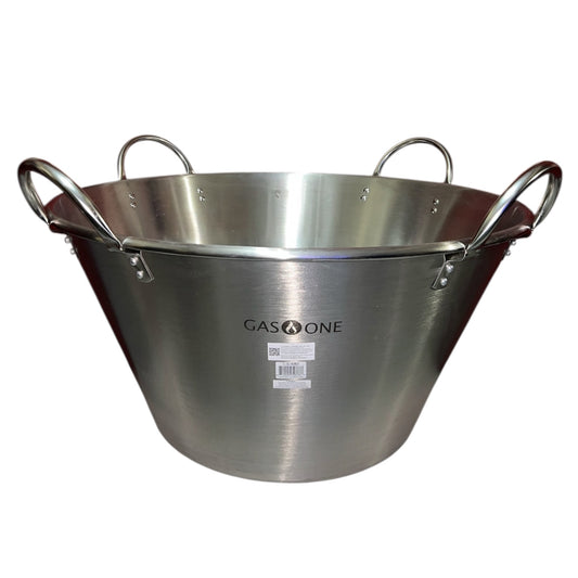 Cazo de Acero Inoxidable de 130 Litros de Capacidad