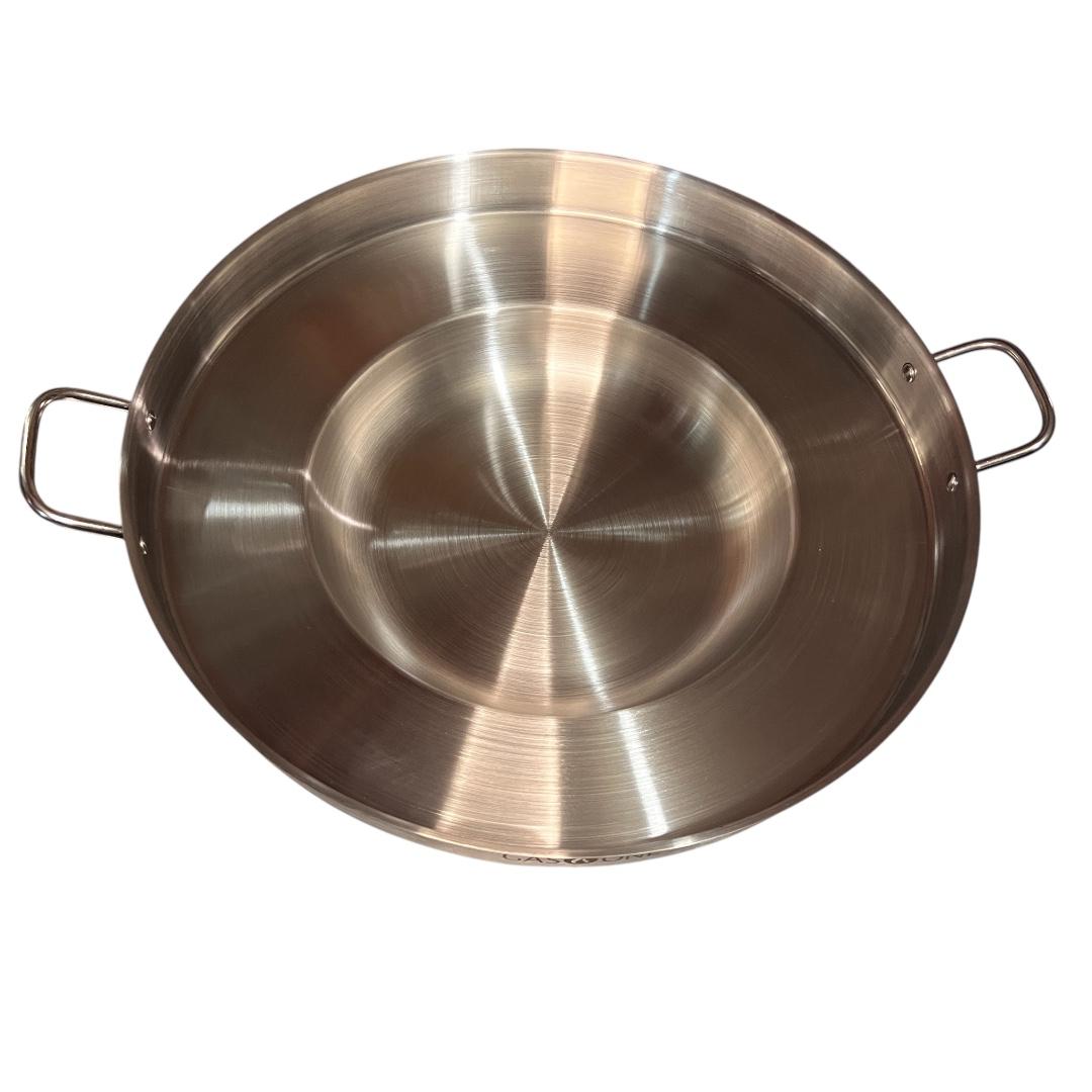 Set de disco de 57cm y 42 cm más escurridor tipo media luna