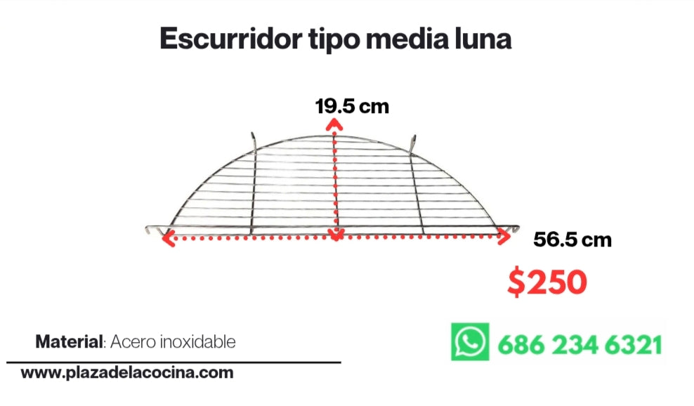 Disco de Acero Inoxidable 57 cm de Diametro