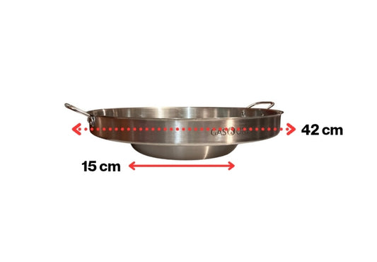 Disco Chico de Acero Inoxidable